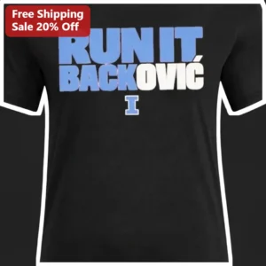 Run It Backović I Graphic Tee for Music Fans Streetwear Shirt available at our Los Angeles warehouse