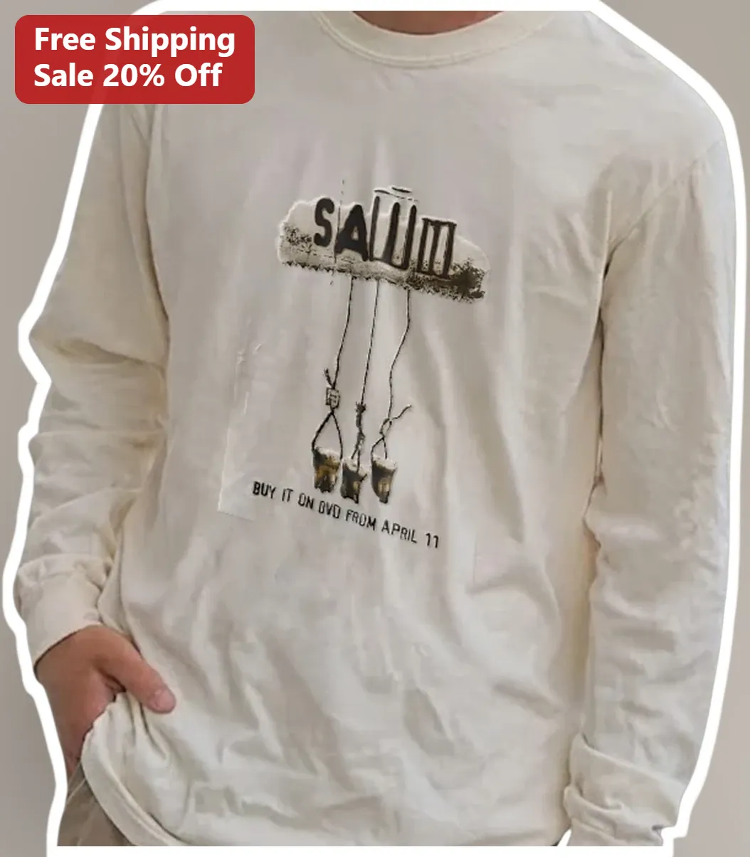 Salum III Buy It On DVD From April 11 Long Sleeve Shirt Vintage Distressed Streetwear available at our Los Angeles warehouse