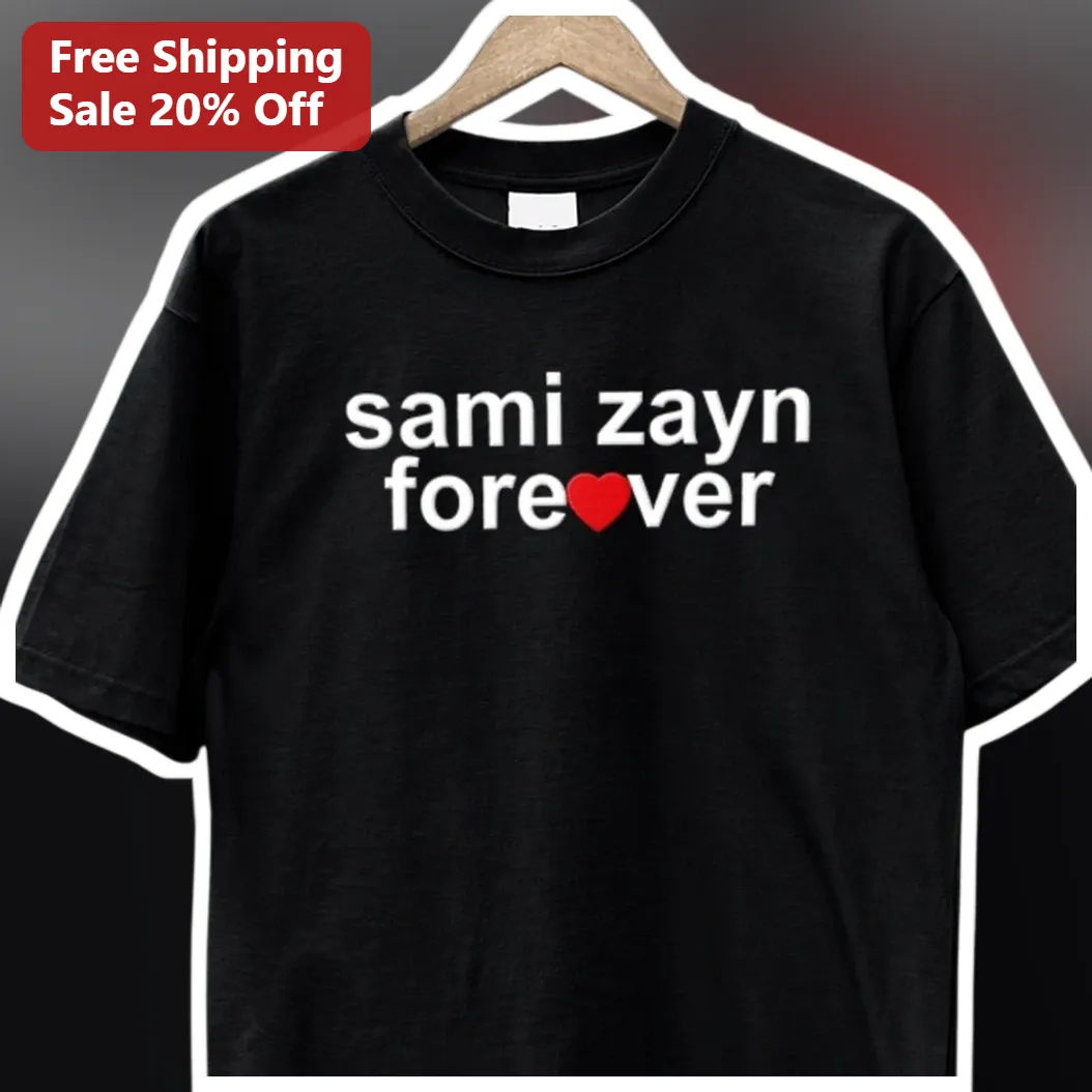 Sami Zayn Forever Heart Graphic Tee WWE Wrestling Fan Merch — Los Angeles Sami Zayn Forever Heart Graphic Tee WWE Wrestling Fan Merch Gift available at our Los Angeles warehouse