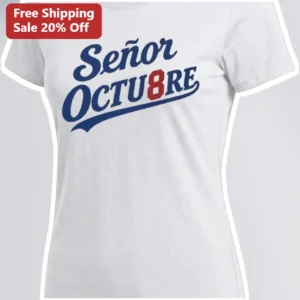 Señor Octu8re Tee Hispanic Heritage Month Teacher Gift Varsity Style available at our Los Angeles warehouse