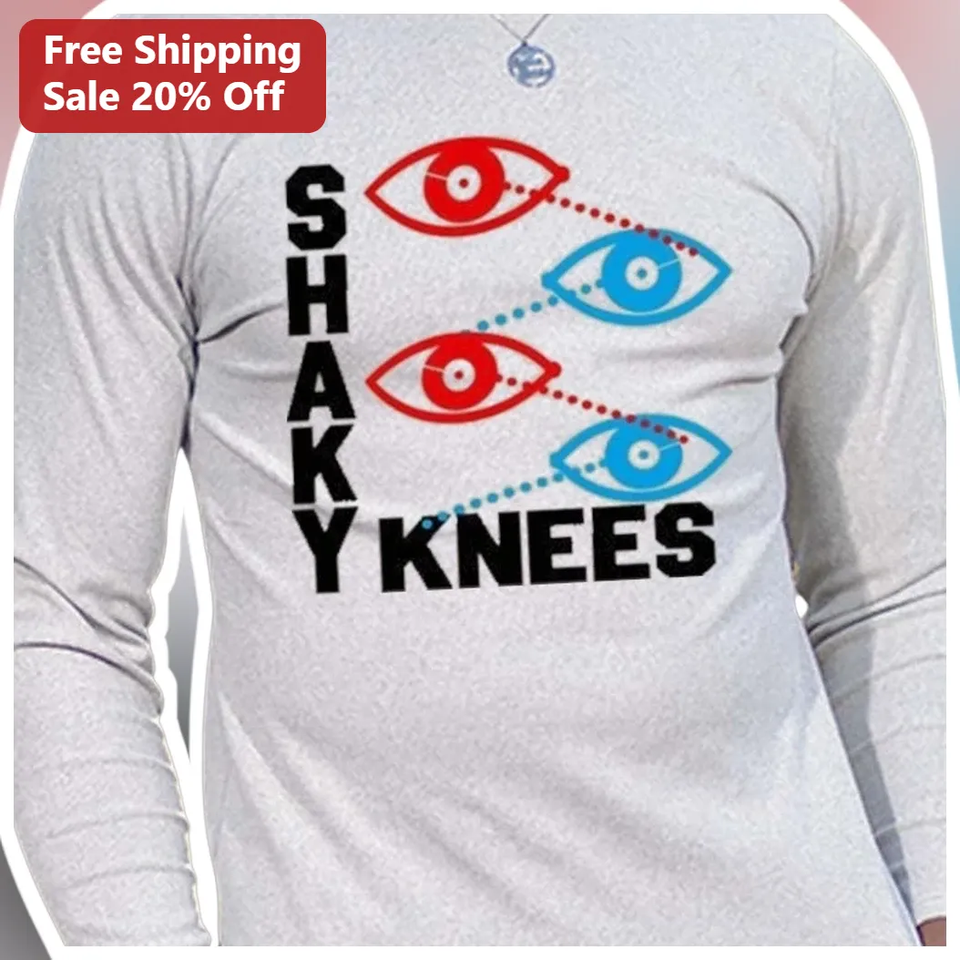 Shaky Knees Long Sleeve Tee Music Festival Graphic Shirt available at our Los Angeles warehouse