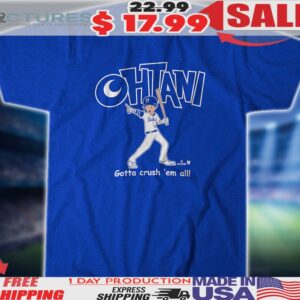 Shohei Ohtani Los Angeles Dodgers Gotta Crush 'Em All Shirt
