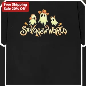 Sick New World Tee 2026 Festival Merch Graphic Shirt for Fans available at our Los Angeles warehouse