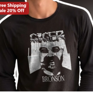 Siger Bronson Long Sleeve Tee Grunge Streetwear Graphic Shirt available at our Los Angeles warehouse