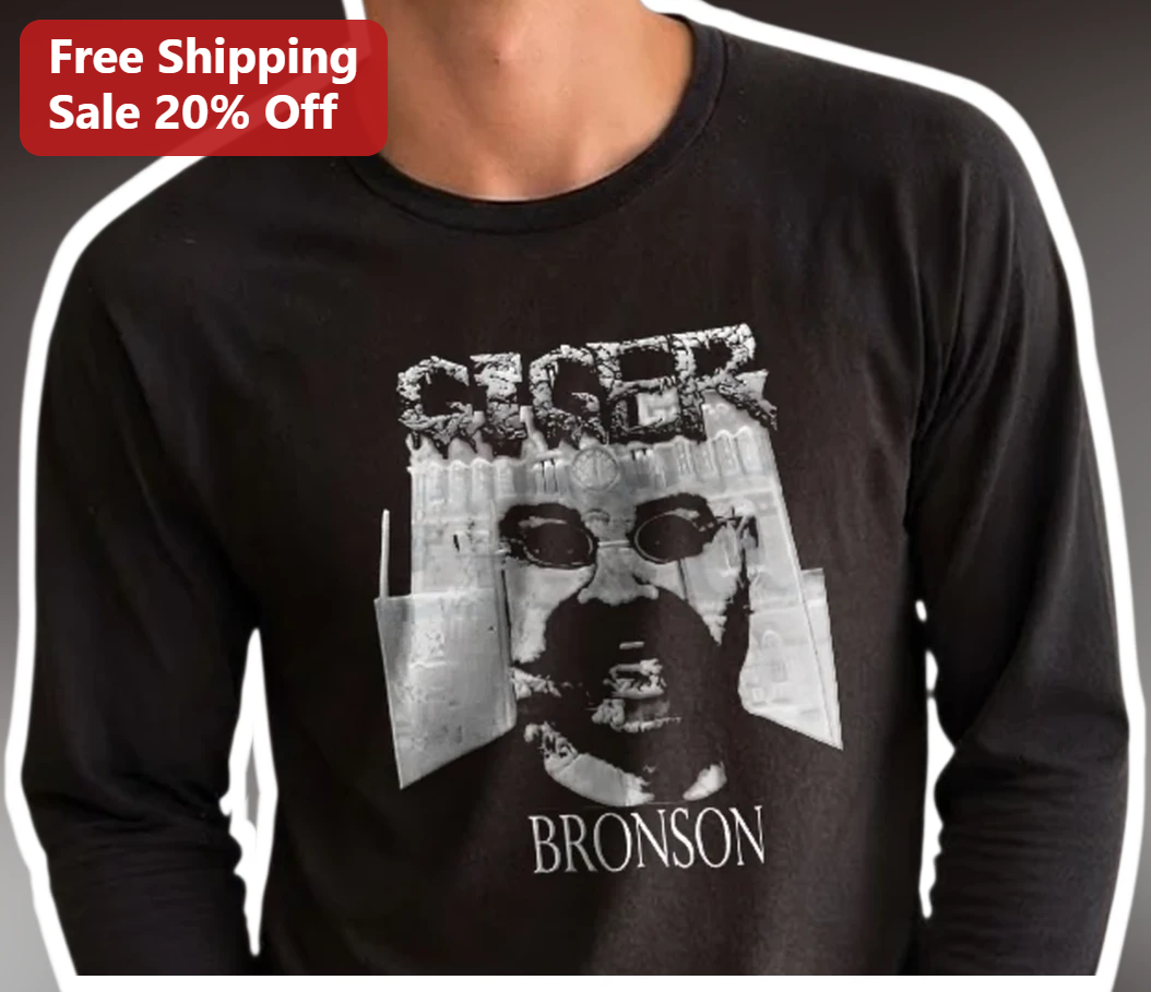 Siger Bronson Long Sleeve Tee Grunge Streetwear Graphic Shir — Los Angeles Siger Bronson Long Sleeve Tee Grunge Streetwear Graphic Shirt available at our Los Angeles warehouse