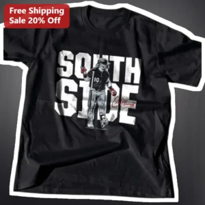 South Side Tee Vintage Baseball Mike Schmidt Signature Graphic T-Shirt for Men Women available at our Los Angeles warehouse