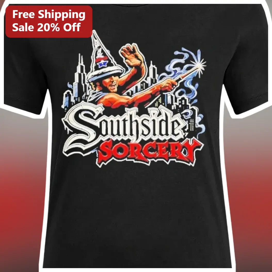 Southside SORCERY Wizard Graphic Tee Funny Magic Shirt Gift for Men Women available at our Los Angeles warehouse