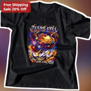 Stars Fell Like Figs in the Wind Revelation 6:13 Tee Vintage Christian Streetwear Graphic Shirt available at our Los Angeles warehouse