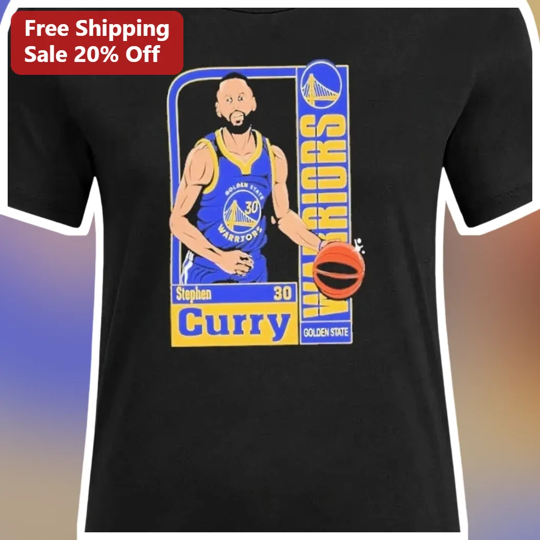 Stephen Curry Golden State Warriors Basketball Fan Graphic Tee available at our Los Angeles warehouse