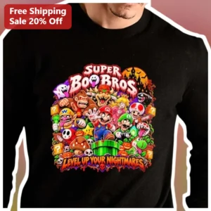 Super Boo Bros Level Up Your Nightmares Mario...