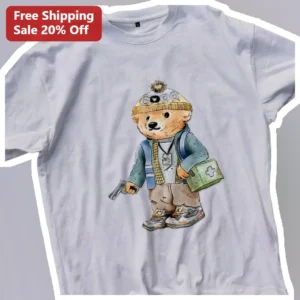 Tactical Paramedic Teddy Bear Tee Funny EMS Humor Gift for First Responders available at our Los Angeles warehouse