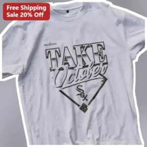 Take October Postseason Tee Vintage Baseball Fan Apparel available at our Los Angeles warehouse