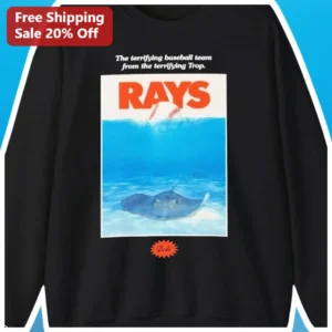 Tampa Bay Rays Vintage Stingray Baseball Long Sleeve Tee Funny MLB Fan Gift available at our Los Angeles warehouse
