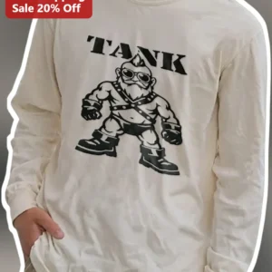 Tank Long Sleeve Tee Retro Gaming Dwarf Character Punk Fantasy Apparel available at our Los Angeles warehouse