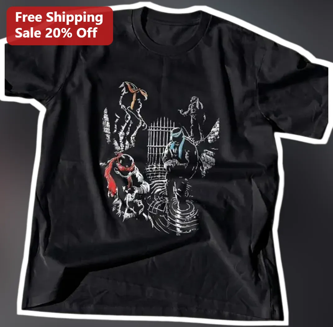 Teenage Mutant Ninja Turtles Distressed Retro Graphic Tee fo — Los Angeles Teenage Mutant Ninja Turtles Distressed Retro Graphic Tee for Men Women available at our Los Angeles warehouse