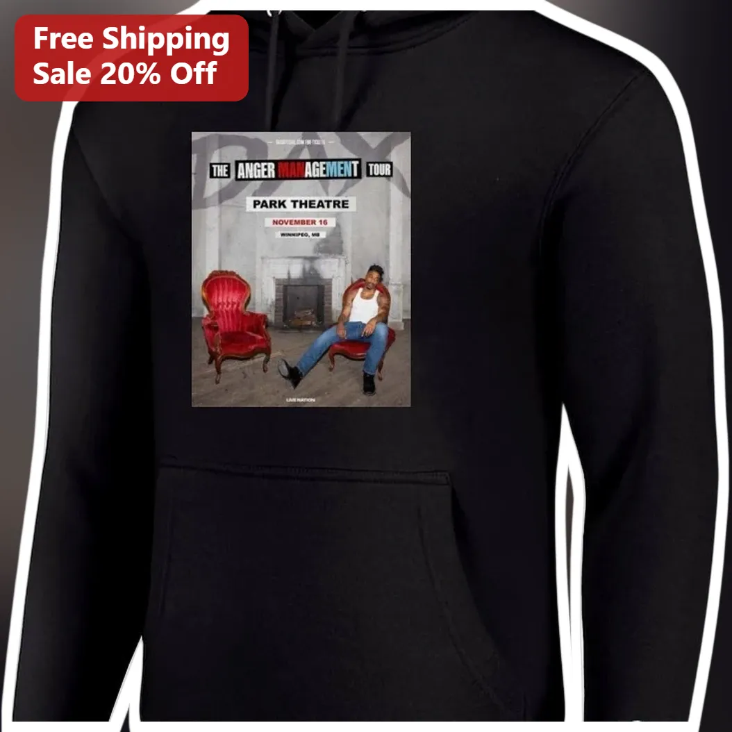 The Anger Management Tour Park Theatre Eminem Vintage Concert Hoodie available at our Los Angeles warehouse