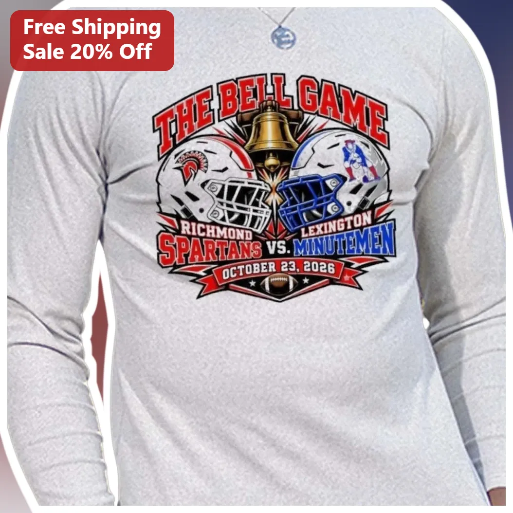 THE BELL GAME Long Sleeve Tee Pueblo High School Rivalry Gif — Los Angeles THE BELL GAME Long Sleeve Tee Pueblo High School Rivalry Gift available at our Los Angeles warehouse