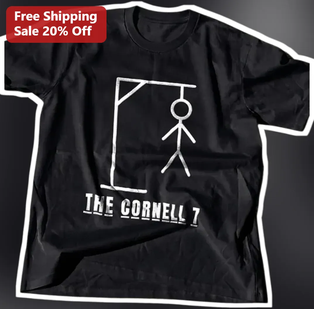 THE CORNELL 7 Distressed Protest Graphic Tee Black Cotton So — Los Angeles THE CORNELL 7 Distressed Protest Graphic Tee Black Cotton Social Justice Apparel available at our Los Angeles warehouse