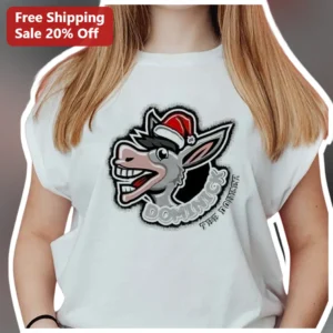The Donkey Tee Funny Sarcastic Animal Graphic T-Shirt...