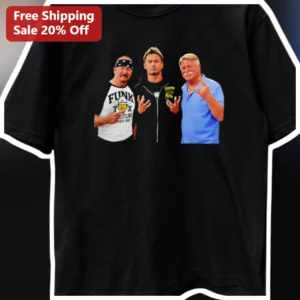 The Funkadactyls Tee WWE Wrestling Fan Gear Retro Pop Culture Shirt available at our Los Angeles warehouse