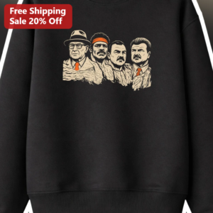 The Godfather Sweatshirt Vintage Woodcut Movie Art Crewneck for Men Women Film Buff Gift available at our Los Angeles warehouse