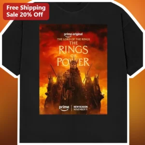 The Lord of the Rings The Rings of Power Sauron Tee available at our Los Angeles warehouse