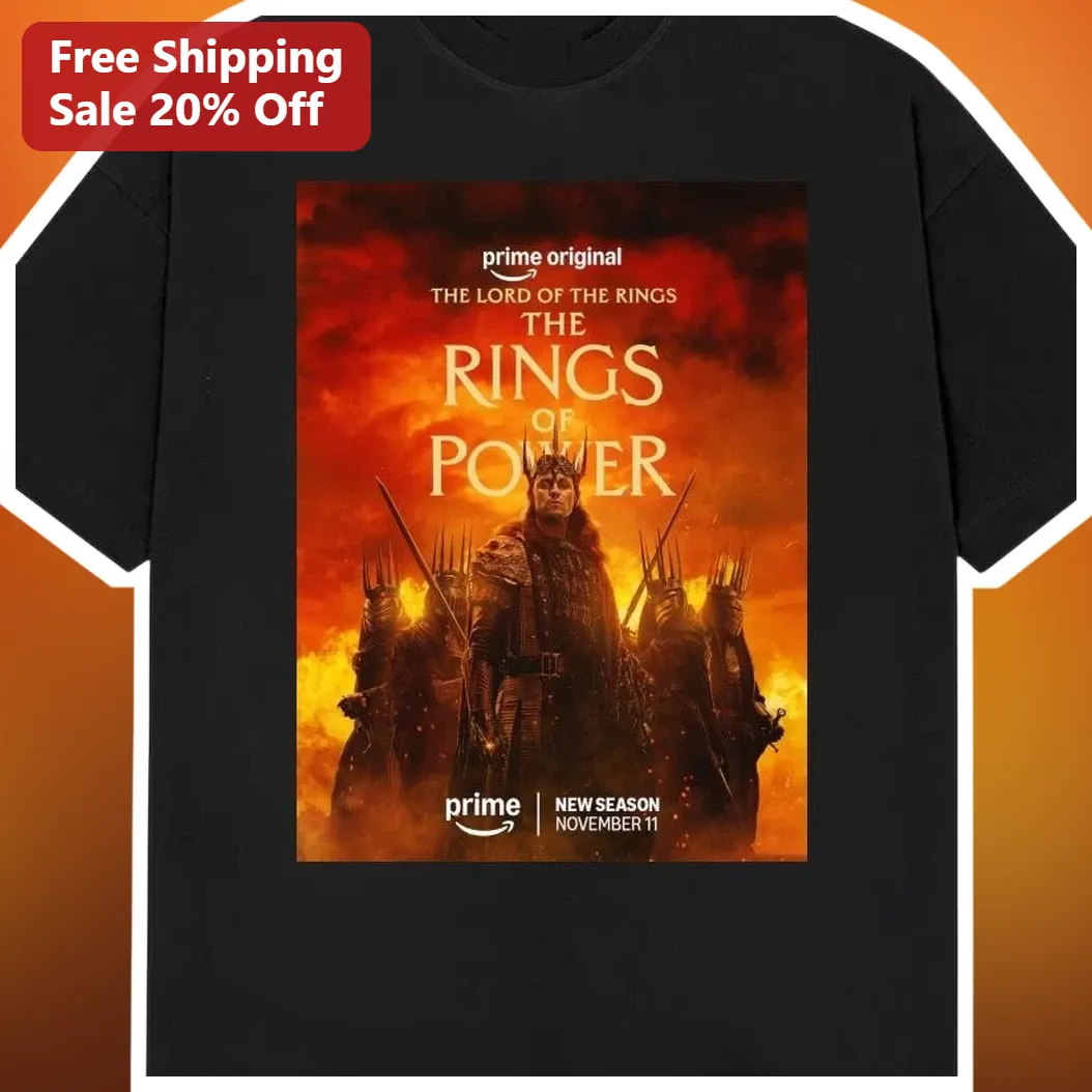 The Lord of the Rings The Rings of Power Sauron Tee — Los Angeles The Lord of the Rings The Rings of Power Sauron Tee available at our Los Angeles warehouse