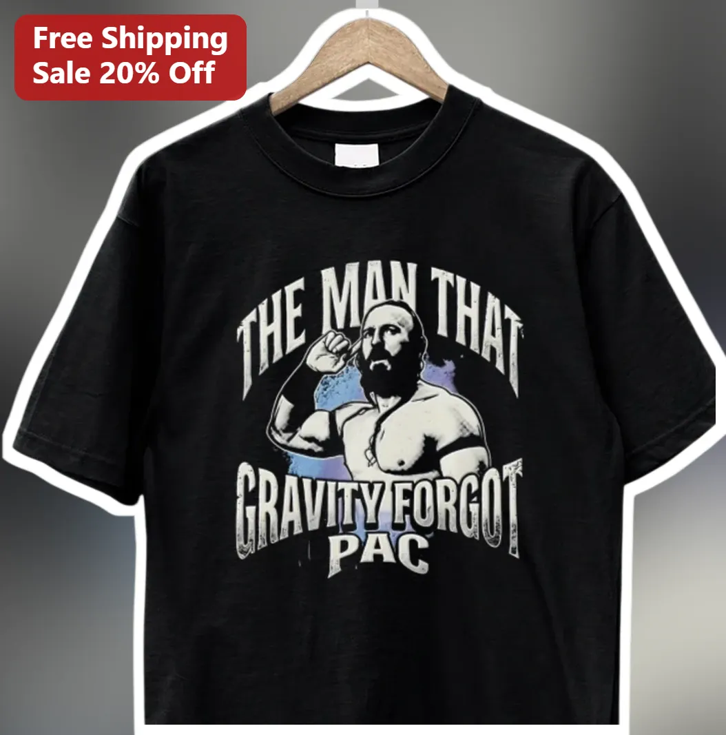 The Man That Gravity Forgot Paul Heyman Vintage Distressed W — Los Angeles The Man That Gravity Forgot Paul Heyman Vintage Distressed Wrestling Tee available at our Los Angeles warehouse