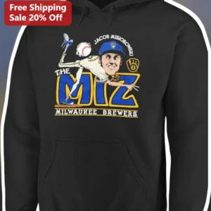 The Miz Milwaukee Brewers Jacob Misiorowski Hoodie available at our Los Angeles warehouse