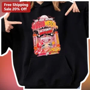 The Night Before Halloween The Rivalry Hoodie Spooky...