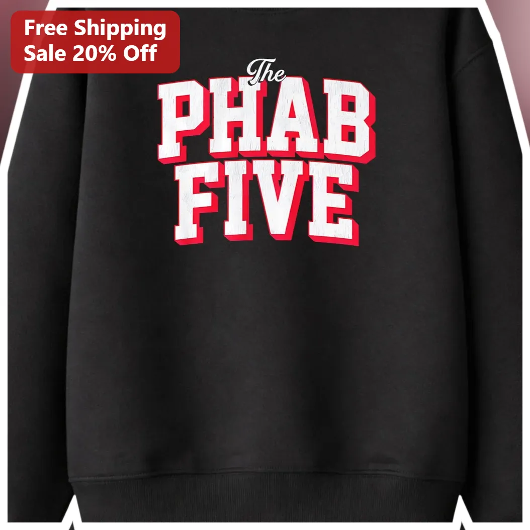The PHAB FIVE Michigan Basketball Tribute Sweatshirt Retro V — Los Angeles The PHAB FIVE Michigan Basketball Tribute Sweatshirt Retro Vintage Crewneck available at our Los Angeles warehouse
