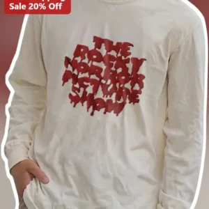 The Rocky Horror Picture Show Long Sleeve Tee Cult Classic Movie Merch Time Warp Fan Apparel available at our Los Angeles warehouse