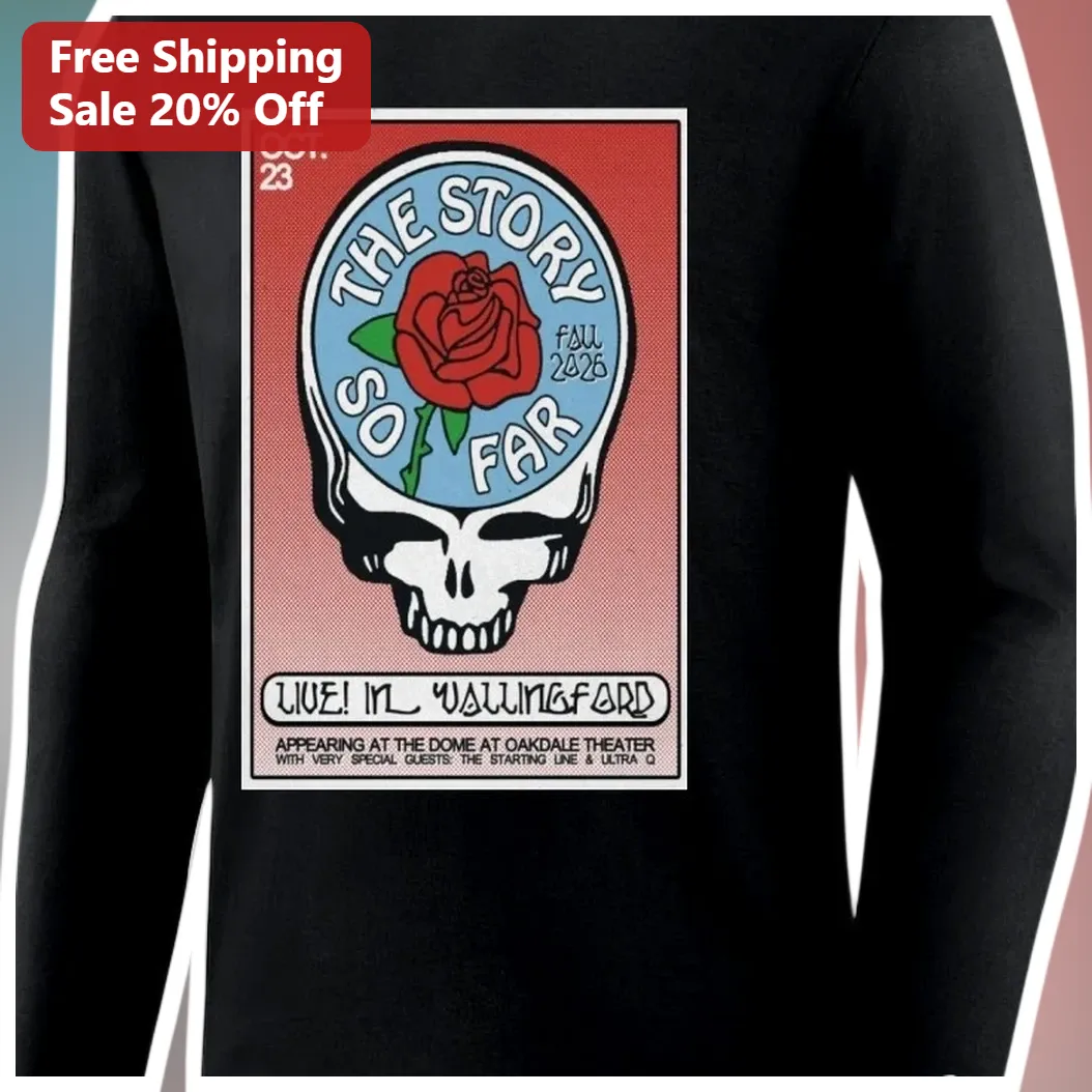 The Story So Far Live in Wallingford Long-sleeve Tee Pop Pun — Los Angeles The Story So Far Live in Wallingford Long-sleeve Tee Pop Punk Concert Merch available at our Los Angeles warehouse