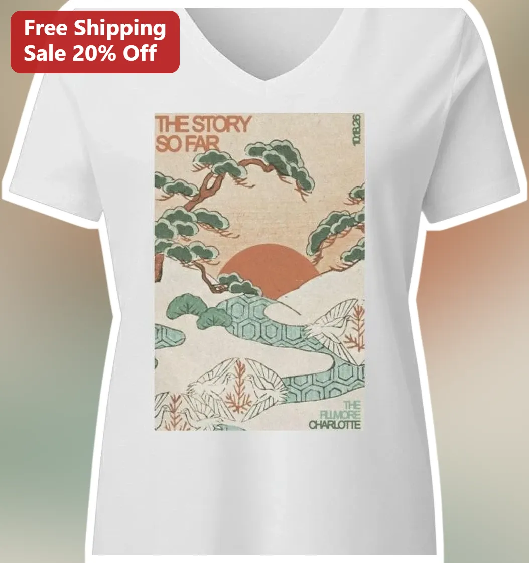 The Story So Far The Fillmore Charlotte Vintage Ukiyo-E Styl — Los Angeles The Story So Far The Fillmore Charlotte Vintage Ukiyo-E Style Graphic Tee Pop Punk Band Merch available at our Los Angeles warehouse