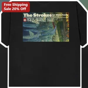 The Strokes Fat White Family Alex G Indie Rock Band Merch Long Sleeve Shirt Vintage Tour Poster Desi available at our Los Angeles warehouse