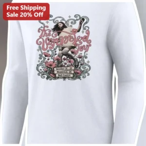 The Unraveled Tour Long Sleeve Shirt Olivia Rodrigo Vintage Concert Poster Merch available at our Los Angeles warehouse