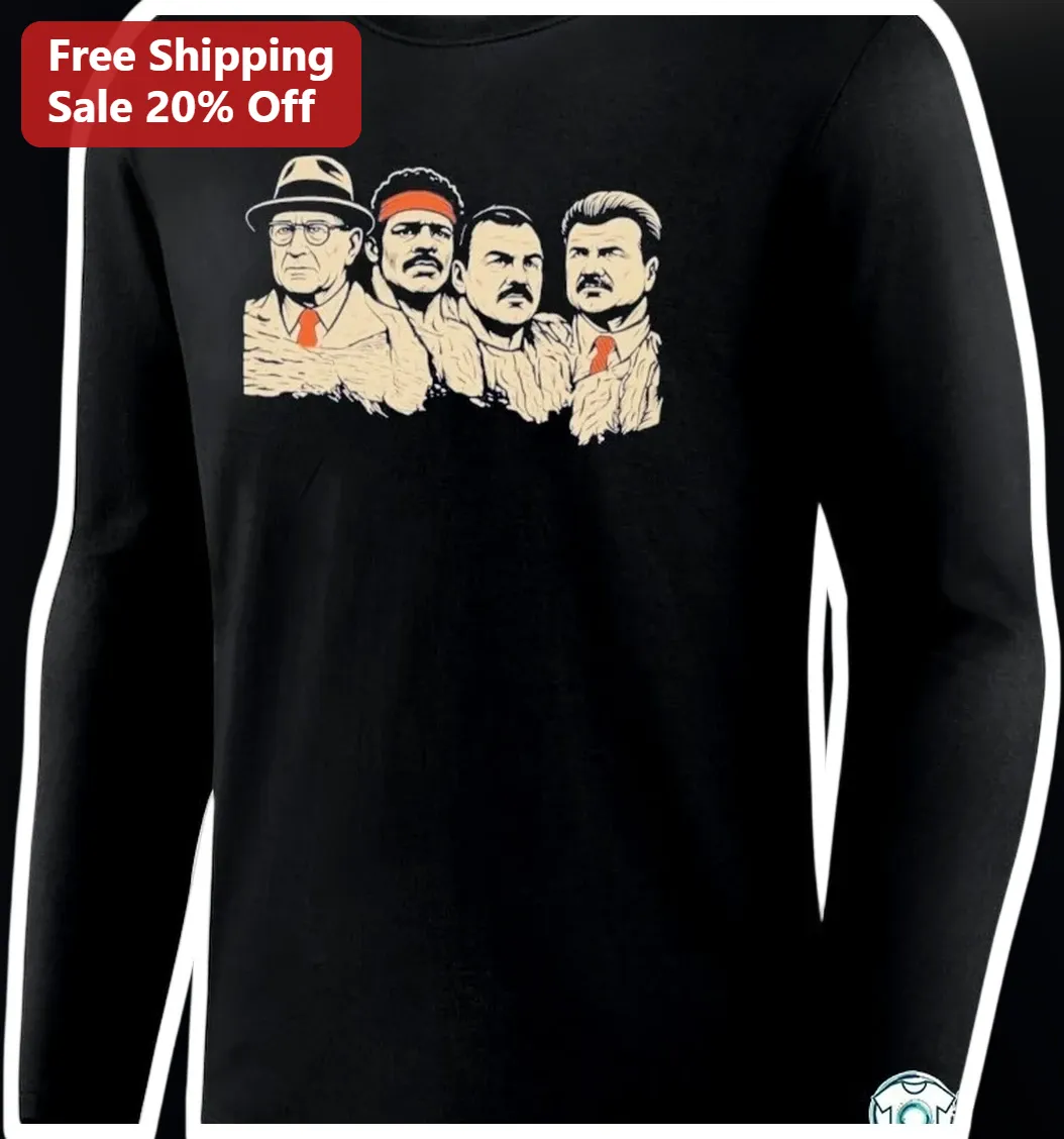The Usual Suspects Cast Long Sleeve Tee Cult Classic Movie Merch Gift for Film Buffs available at our Los Angeles warehouse