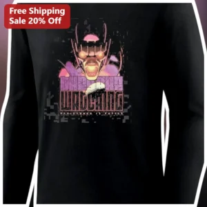 The Watching Resistance Is Futile Long Sleeve Shirt Sci-Fi Glitch Art Cyberpunk Apparel available at our Los Angeles warehouse