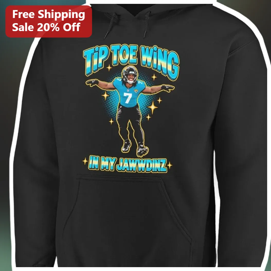 Tip Toe Wing In My Jawwdinz Christian McCaffrey Football Hoodie available at our Los Angeles warehouse