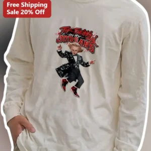 Tip-Toeing in my Jordans Long Sleeve Tee Macaulay...