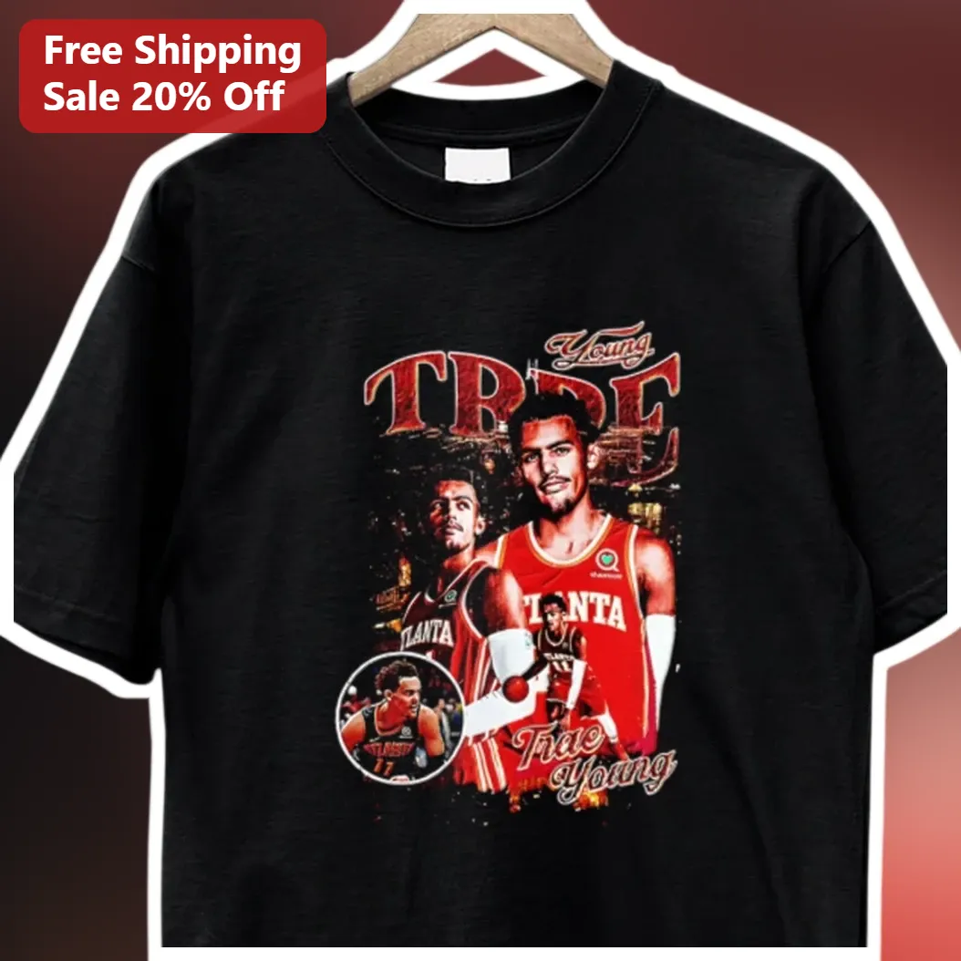 Trae Young Tee Atlanta Hawks NBA Basketball Fan Graphic T-Sh — Los Angeles Trae Young Tee Atlanta Hawks NBA Basketball Fan Graphic T-Shirt Gift for Men Women Teens available at our Los Angeles warehouse