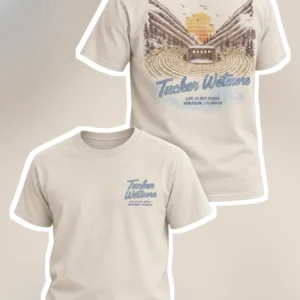 Tucker Wetmore Live at Red Rocks Morrison Colorado Vintage Graphic Tee available at our Los Angeles warehouse