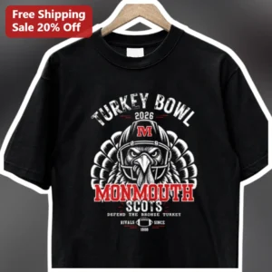 Turkey Bowl Monmouth Scots Defend The Bronze Turkey Rivals Since Tee available at our Los Angeles warehouse