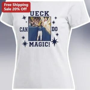 UECK CAN DO MAGIC Freddie Freeman Dodgers Angel Wings Tee available at our Los Angeles warehouse