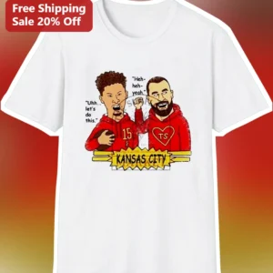 Uhh Let's Do This Kansas City Chiefs Travis Kelce Taylor Swift Graphic Tee available at our Los Angeles warehouse