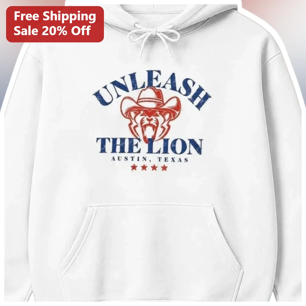 Unleash The Lion Vintage Western Hoodie Christian Faith Apparel available at our Los Angeles warehouse