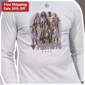 Valkyries Playoffs Long Sleeve Tee Basketball Team Apparel Gift available at our Los Angeles warehouse