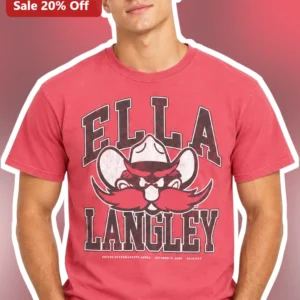 Vintage Cowboy Mascot Retro Western Graphic Tee Personalized Custom Name Gift for Men Women available at our Los Angeles warehouse