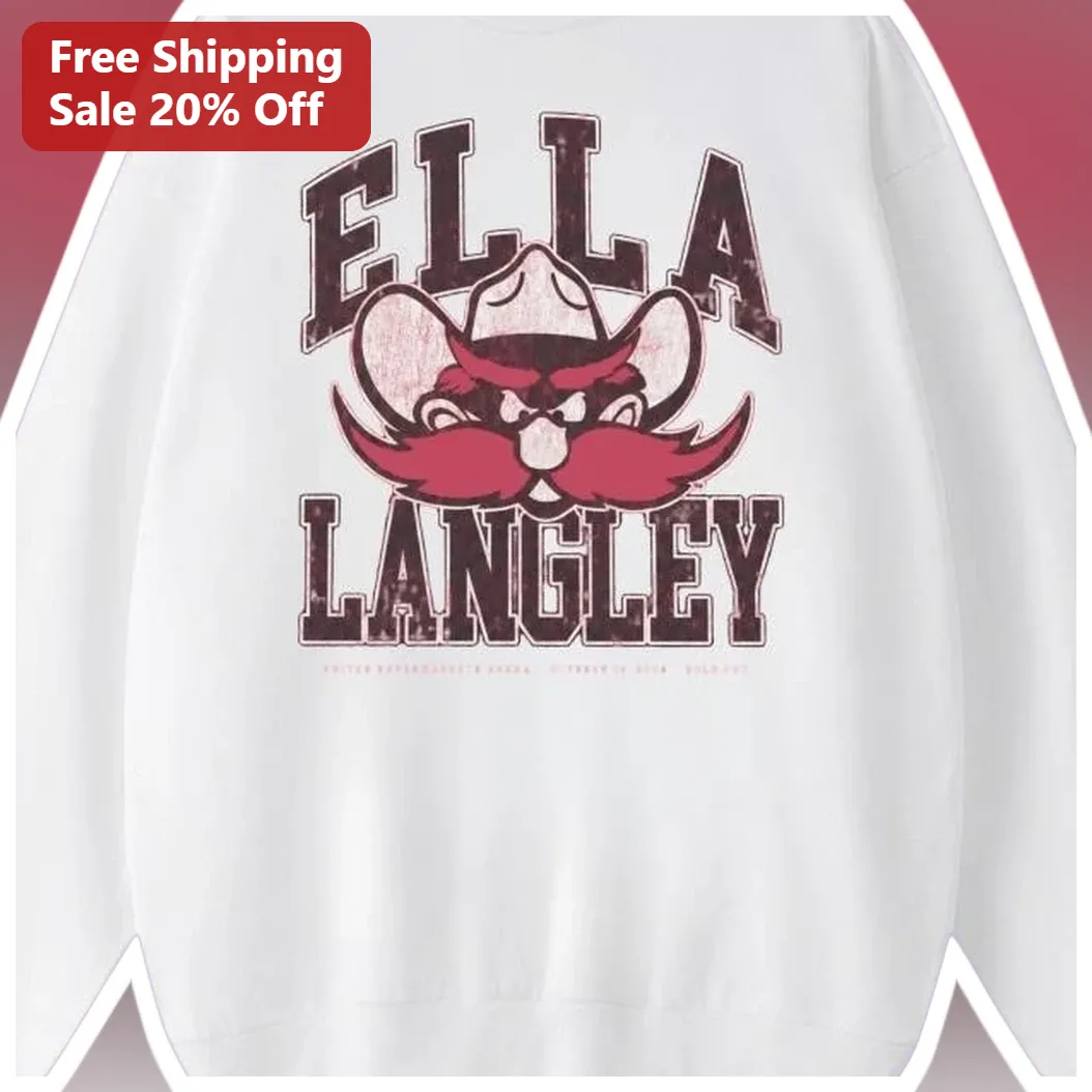 Vintage Cowboy Mascot Sweatshirt Retro Western Crewneck Personalized Gift for Kids available at our Los Angeles warehouse