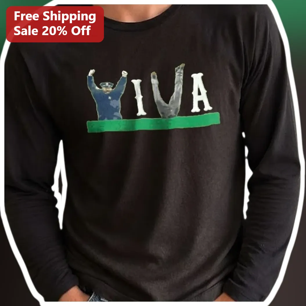 VIVA Long Sleeve Tee Gymnastics Cheerleading Acrobatics Gift for Women Men available at our Los Angeles warehouse